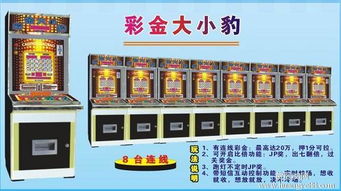 2013爆款彩金大小豹游戲機 連線機價格解析與番禺廠家選購指南